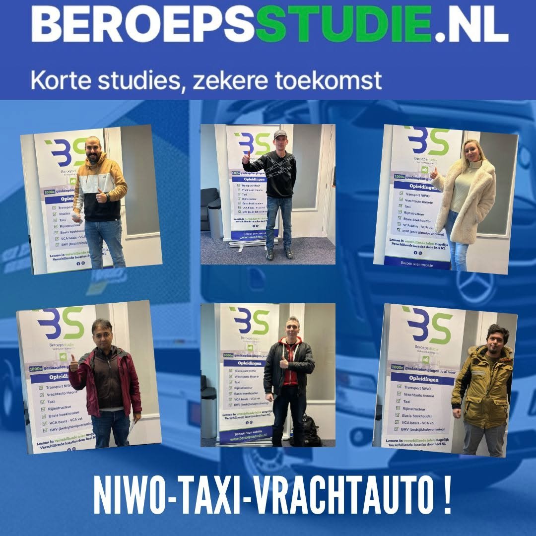 Geslaagde NIWO studenten